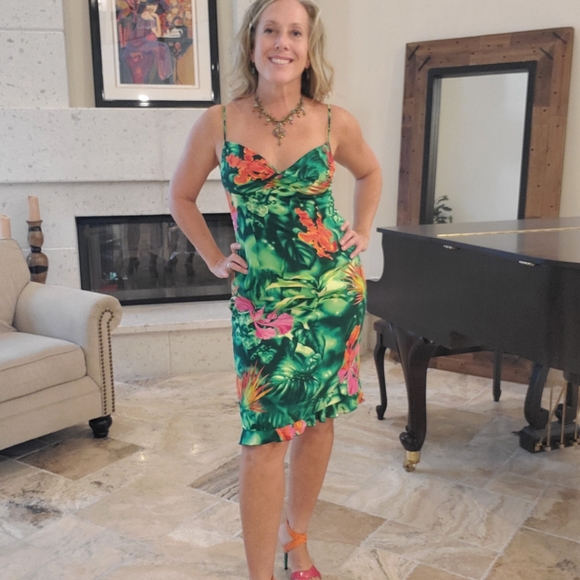 ESCADA silk dress - Picture 3 of 9